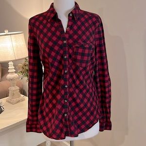 Maurice’s long sleeve flannel